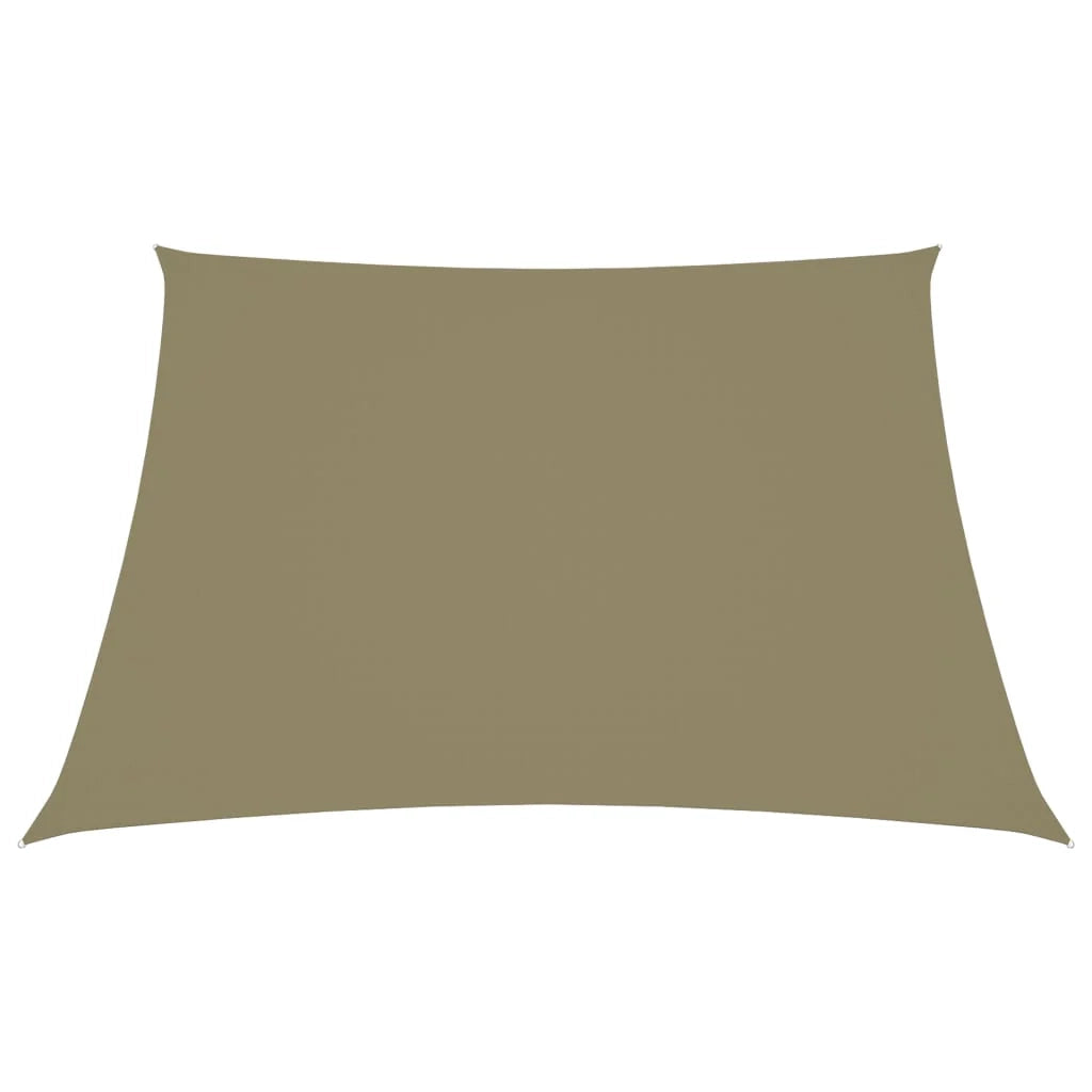 Vela ombreggiante/ombrellone quadrato 4 x 4 m in tessuto Oxford beige 02_0009504