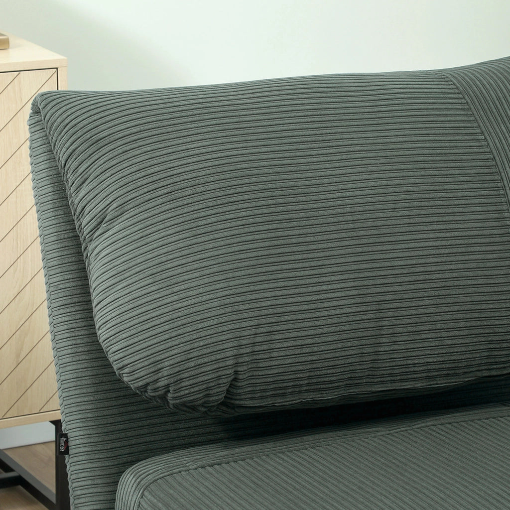 Poltrona letto ¨C Zephmum ¨C Tessuto verde 82x87x89 cm