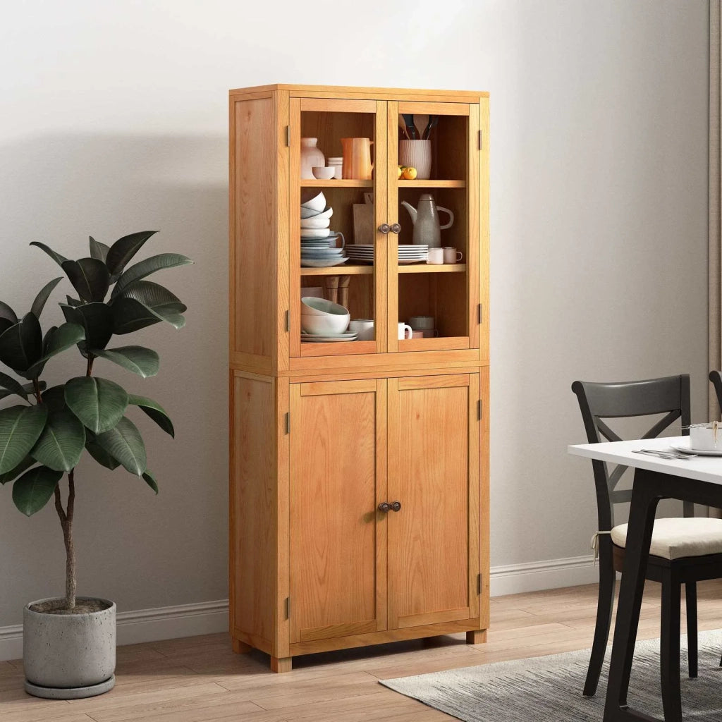 Set di Mobili per Magazzino con lo scaffale 2 pcs Naturale 3328623