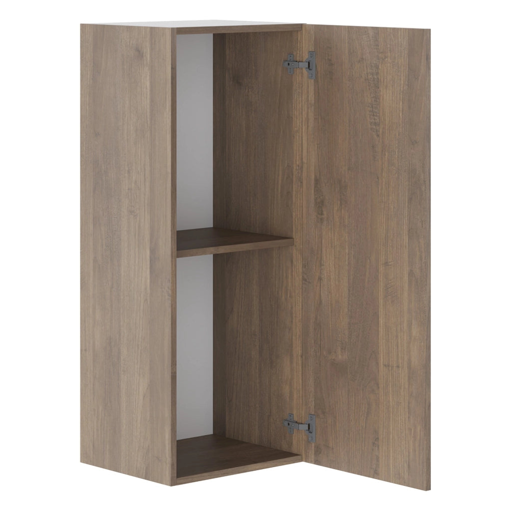 Pimonte, Mobile Pensile Modulabile, 100x40h cm Marrone Noce