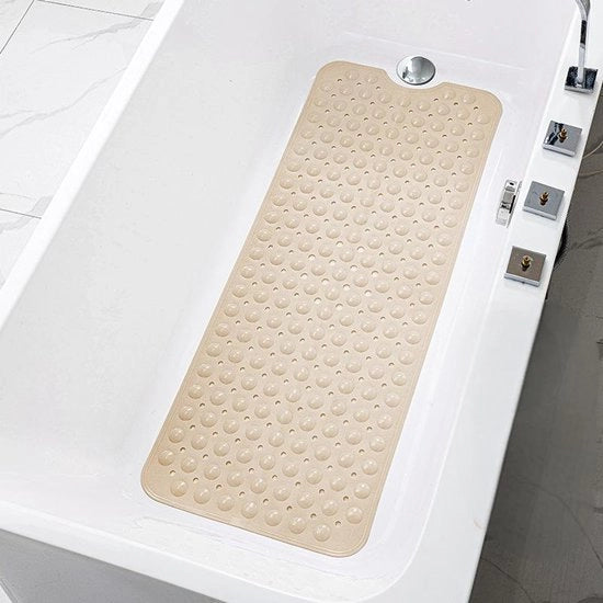 Matte antislittante per doccia, estensione di doccia, pinze alla base, antislittante, lavabile a macchina, adatto per vasche da bagno e pavimenti di bagno, 100x40cm.