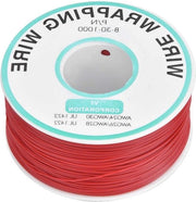 Cavo di Rame per Riparazione di Pannello di Stampaggio con Antiossidante - 30AWG Cavo di Collegamento - 300m Rollo di Cavo di Collegamento - Riparazione Elettronica.
