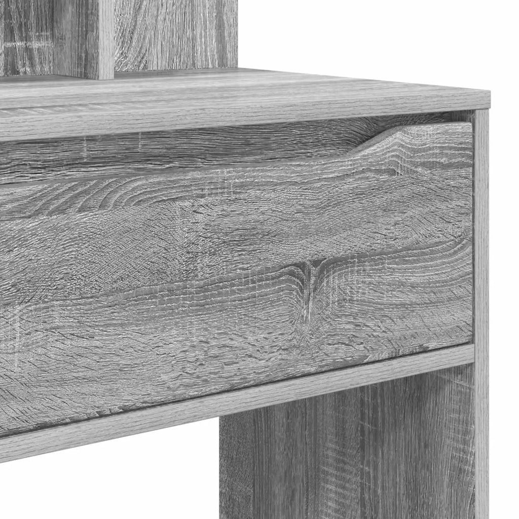 Tavoli da Trucco per Camera da Letto con cassetto Grigio Sonoma 888993