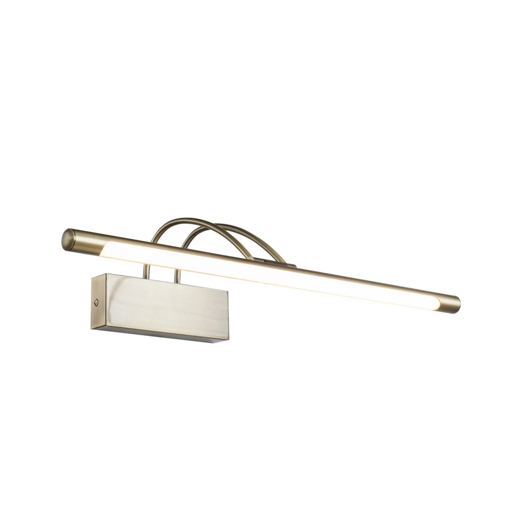 Maytoni Applique moderna Finelli 1 luce LED integrato bronzo metallo diffusore PC