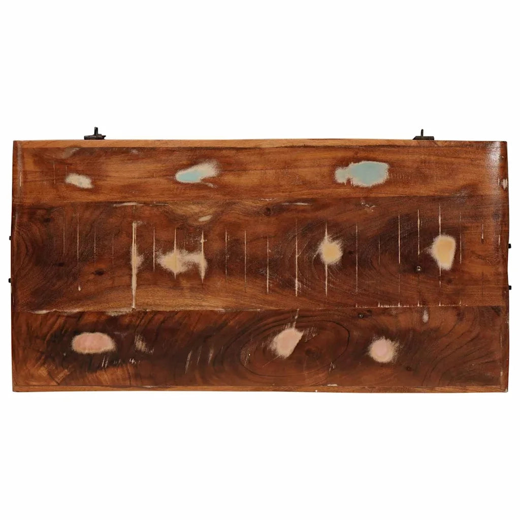 Scatola di Stoccaggio con porta Marrone Legno di mango massello CFW4834917