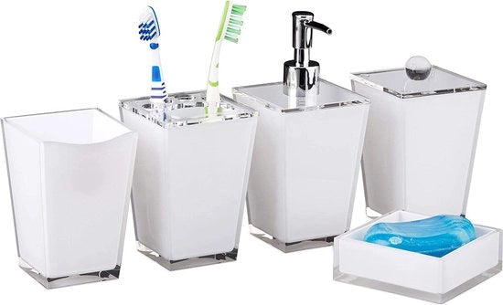 Set di accessori da bagno – Set da bagno di lusso – Accessori da bagno – Sostenibile