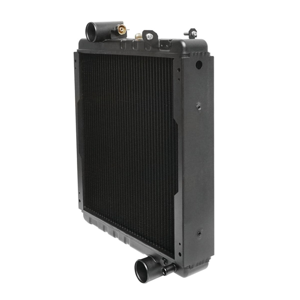 Radiatore raffreddamento acqua a 4 file di celle per John Deere serie 6000, 6005, 6010, 8000 codice OEM AL110865, AL115002, AL115731, AL118774, AL118775, AL78001, 7700042320, 74712038