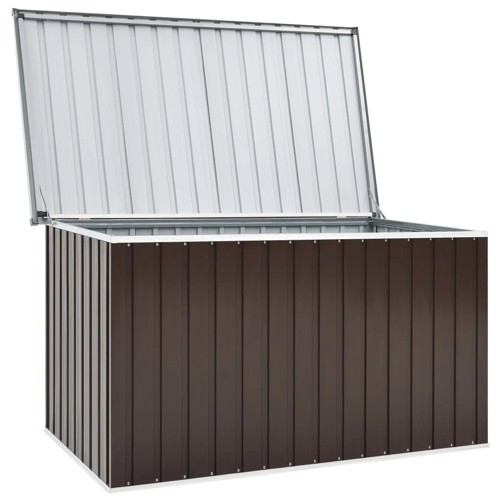 Contenitore/box da giardino 171 x 99 x 93 cm marrone 02_0013099