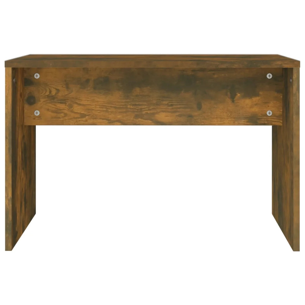 Set Tavolo da Toeletta Rovere Fumo 74,5x40x141 cm cod mxl 65354