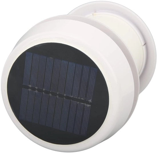 Ventilatore di aspirazione per camper e caravan - Energia solare - Silenzioso - Tensione DC 12V - Ideale per camper e caravan - Circolazione dell'aria efficiente - Adatto per uso esterno