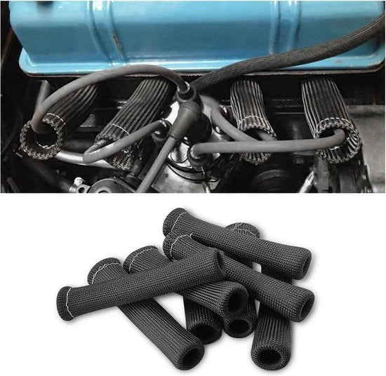 Cavi in dotazione con guanti isolanti a protezione termica da 8 pezzi per veicoli commerciali e auto.