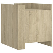 Comodino | Armadio da Notte | Mobiletto da notte Rovere Sonoma 45x50x50 cm in Legno Multistrato