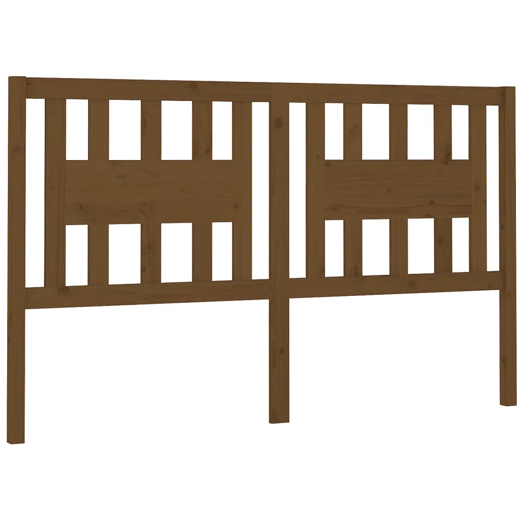 Testiera per Letto Miele 166x4x100 cm in Legno Massello di Pino cod mxl 32910