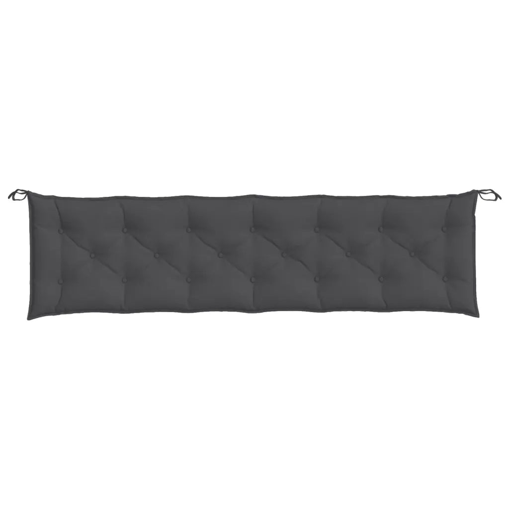 Cuscino Panca Giardino Antracite Mélange 100x50x7cm Tessuto 4002574