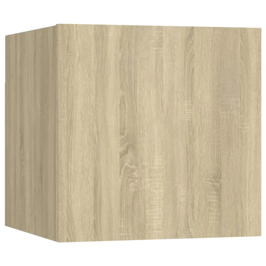 Set di Mobili Porta TV 6 pz Rovere Sonoma in Legno Multistrato 3114368