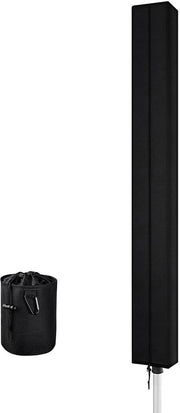 Coprioggetto per asciugatrice con cinturino, copriasciugatrice resistente all'acqua, resistente all'inverno, resistente ai raggi UV, copriasciugatrice robusta in tessuto 420D Oxford, dimensioni 180x15x15cm