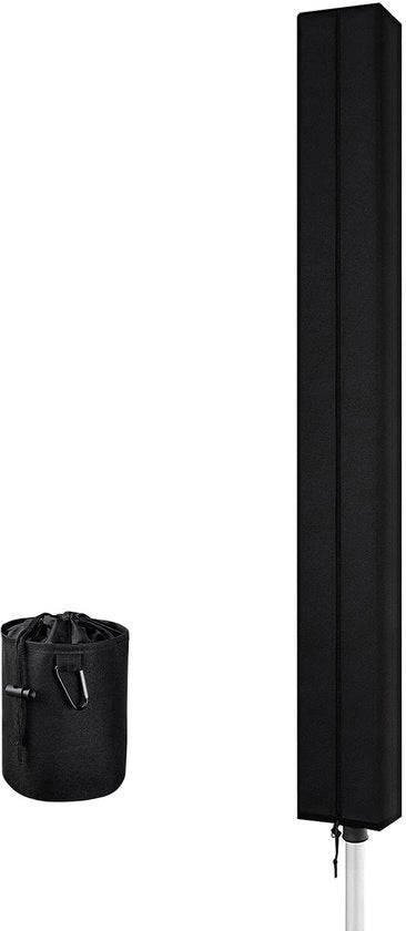 Coprioggetto per asciugatrice con cinturino, copriasciugatrice resistente all'acqua, resistente all'inverno, resistente ai raggi UV, copriasciugatrice robusta in tessuto 420D Oxford, dimensioni 180x15x15cm