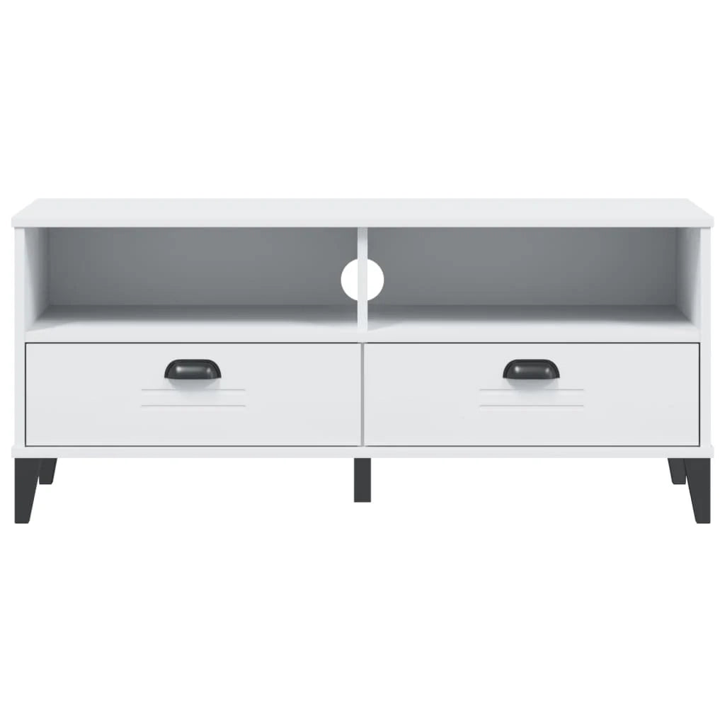 Mobile TV multimediale mensola per TV credenza per TV sala da pranzo soggiorno camera da letto legno ingegnerizzato bianco 02_0028514