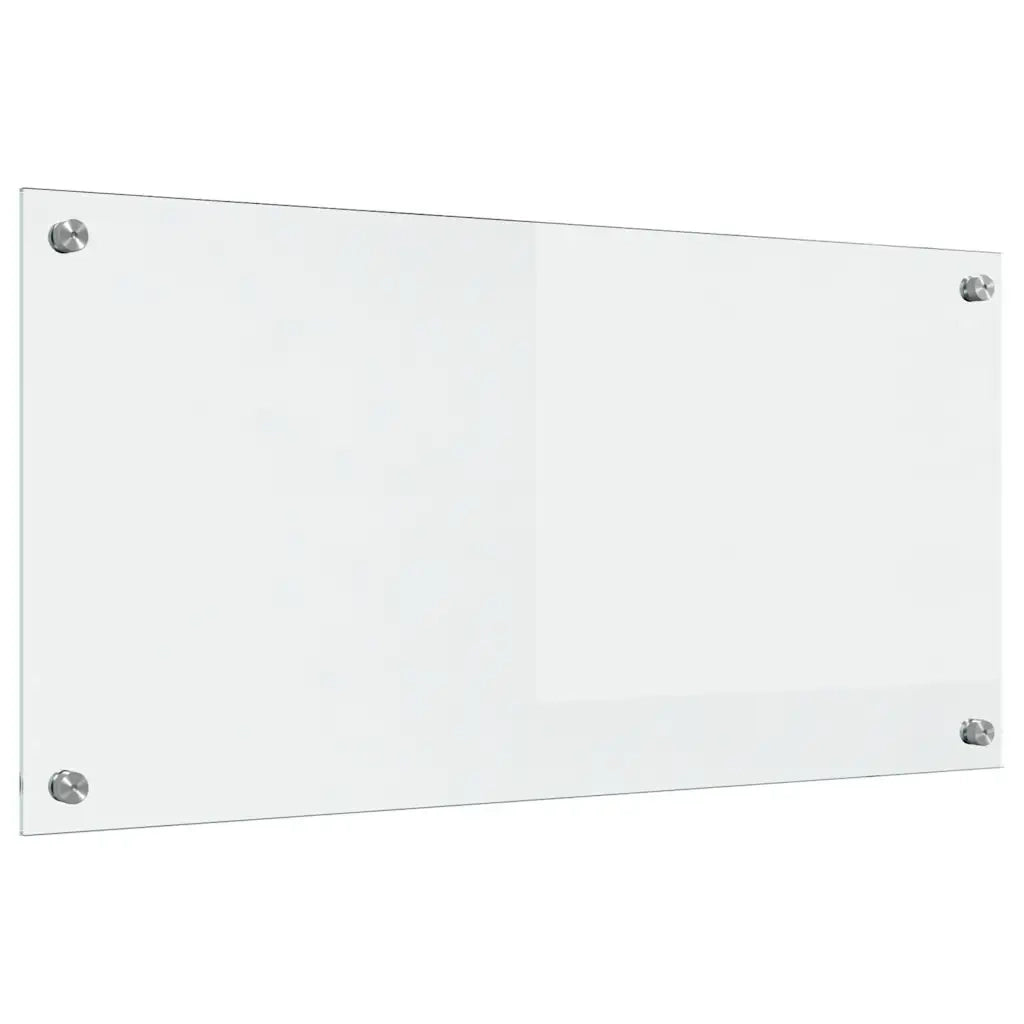 Schienale da cucina Trasparente 80 x 40 cm vetro temperato CFW4981354