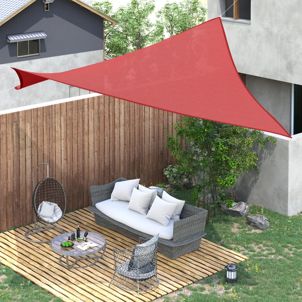 Telo ombreggiante rettangolare ¨C zephmum ¨C 4x6m terracotta HDPE