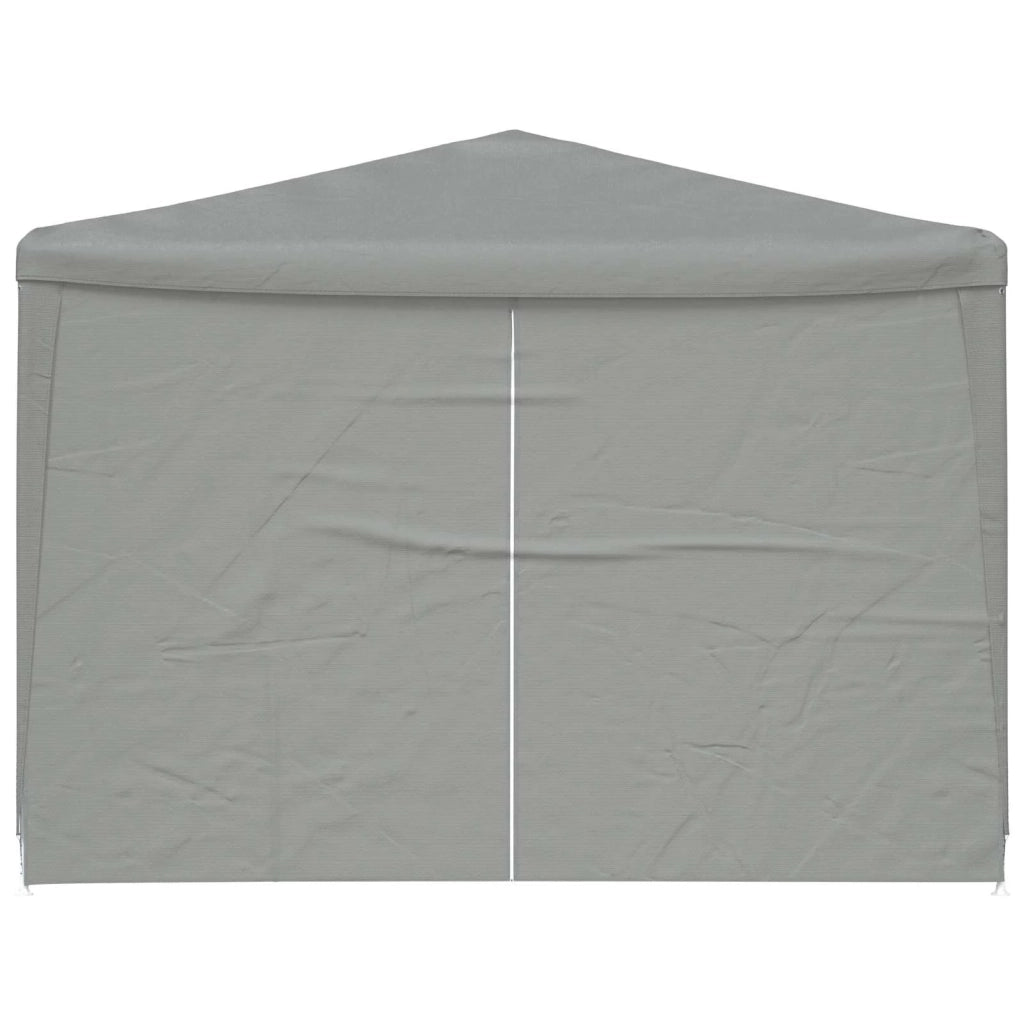 Tenda Party 1200 x 300 x 255 cm Grigio Chiaro PE e Acciaio