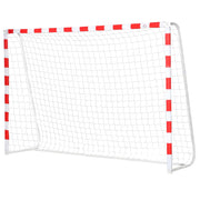 EasyComfort Rete da Calcio, Porta da Calcio e Calcetto in Plastica PE per Adulti e Bambini, 302x83x201cm