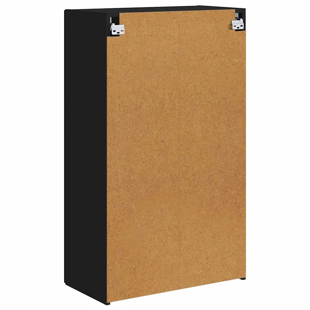 Mobile TV da parete-Mobile TV a Muro-Credenza TV Nero 59,5 x 31 x 100 cm Legno multistrato