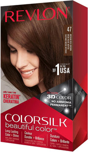 REVLON COLORAZIONE PERMANENTE PER CAPELLI N 47 CASTANO MEDIO INTENSO