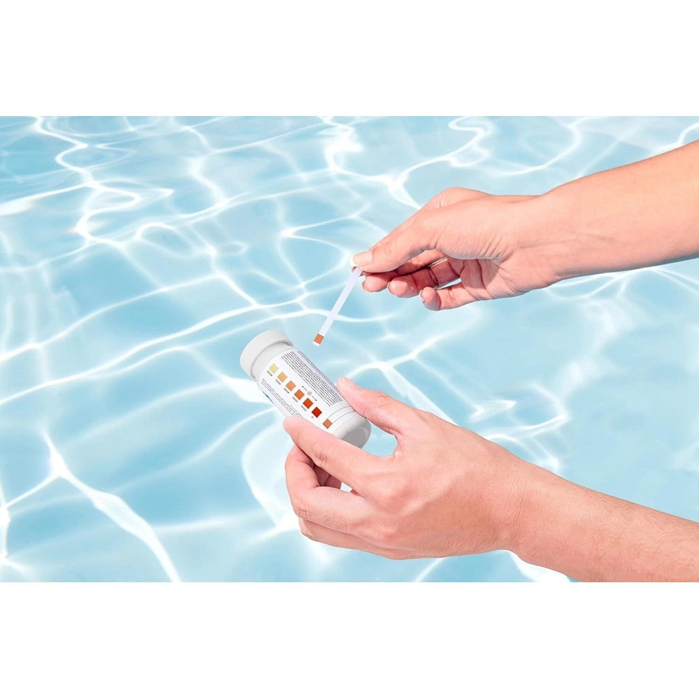 Trade Shop - Strisce Test Reattive Per Piscine Idromassaggi Spa Clorinatore Ad Acqua Salata 58767 -