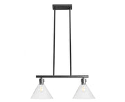 Lampada Da Soffitto Di Vetro Metallico APP317-2CP