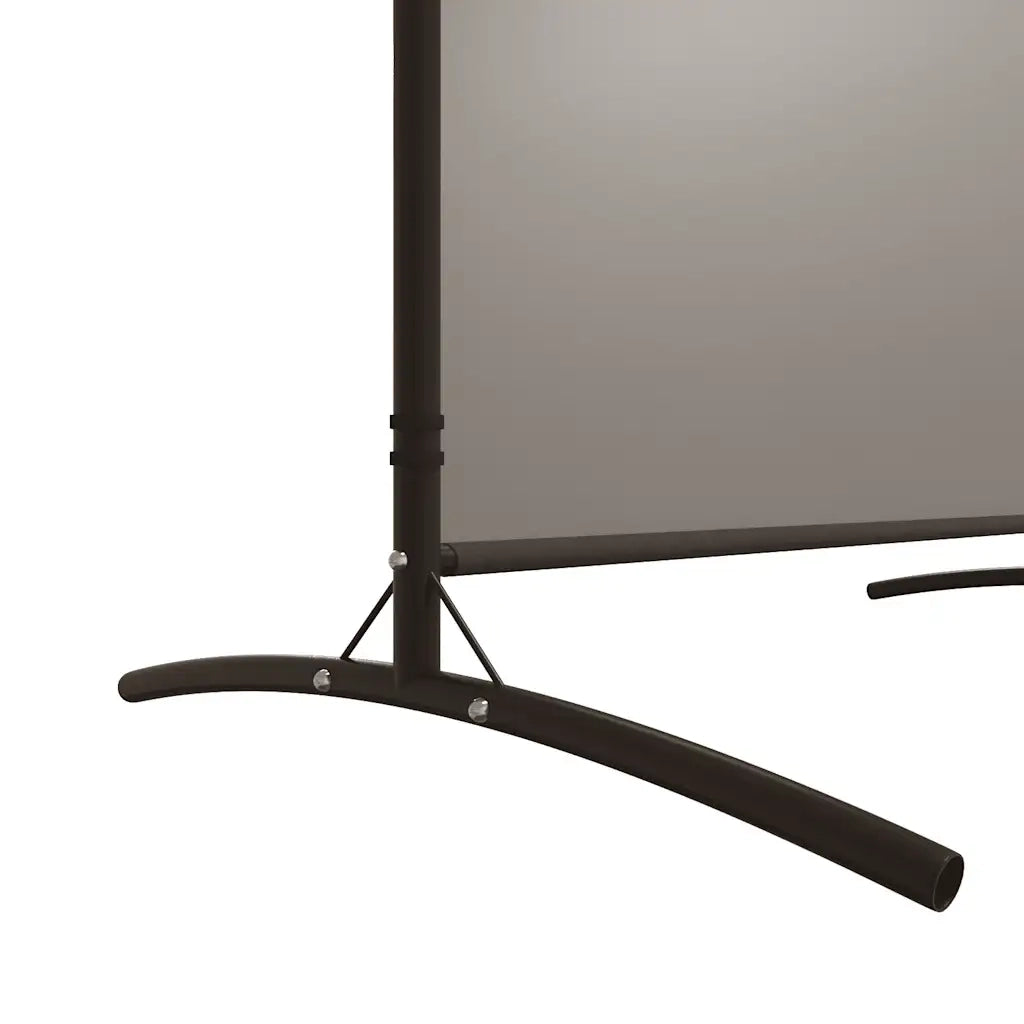 Divisorio Ambienti | Divider per stanze | Paravento a 2 Pannelli Antracite 175x180 cm Tessuto