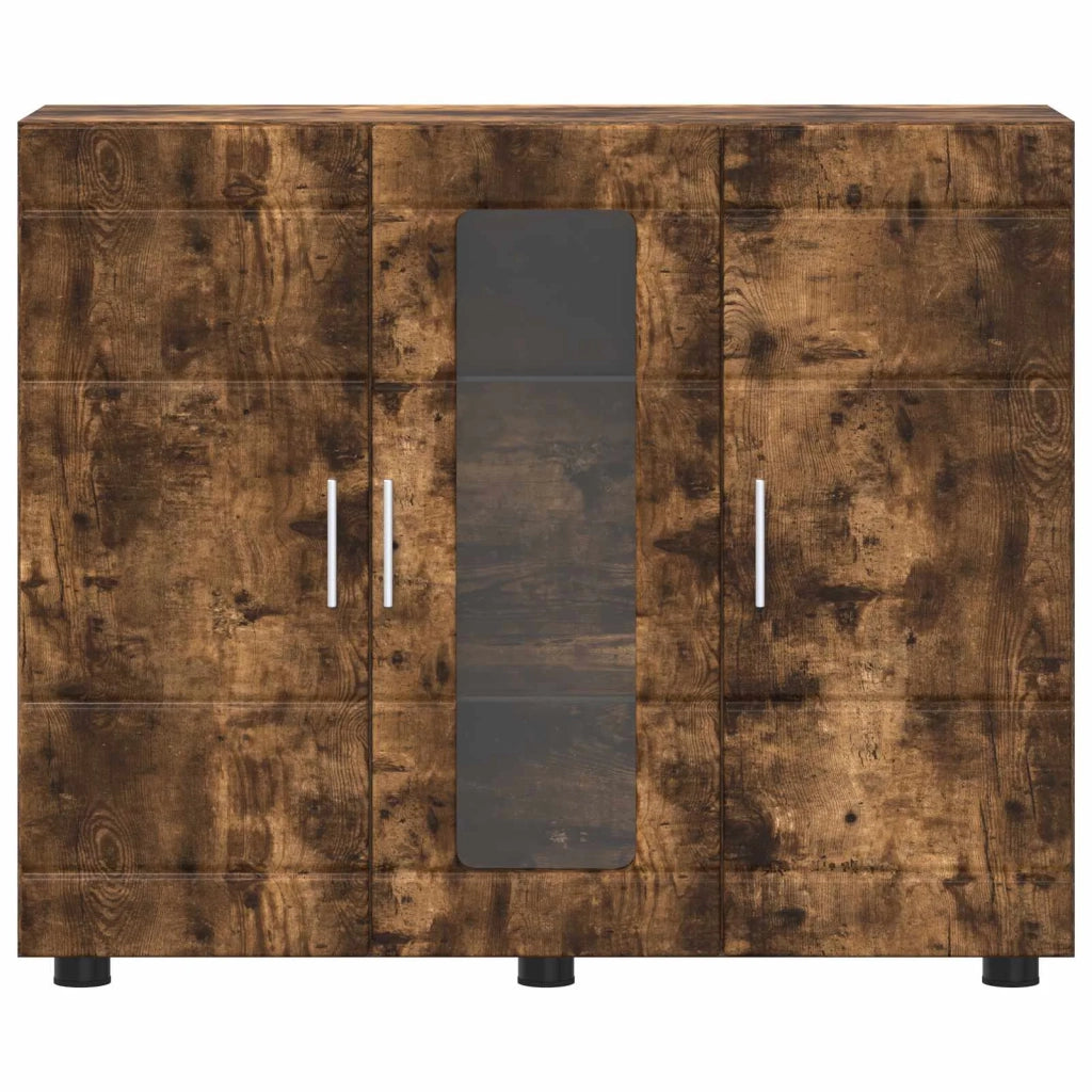 Armadio in Legno Rovere fumé 88,5 x 30,5 x 73 cm