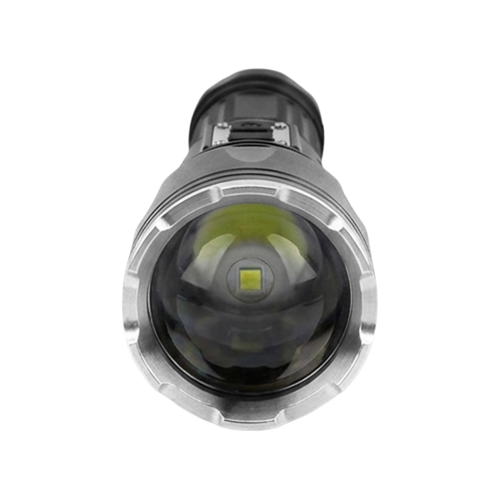 Torcia LED 15W 3 Modalità di Illuminazione Ricaricabile Nero Avizar