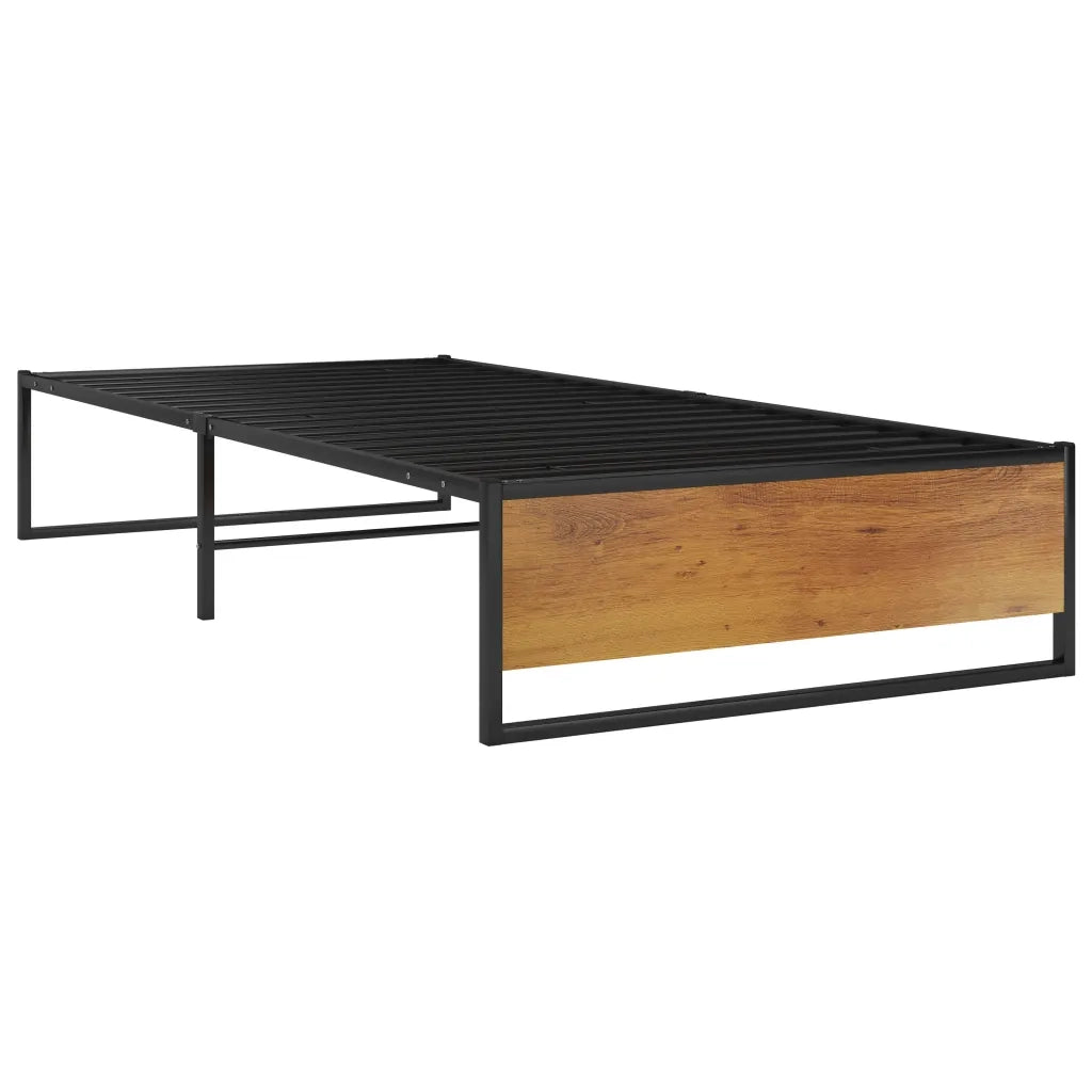 Giroletto Nero in Metallo 90x200 cm 324813