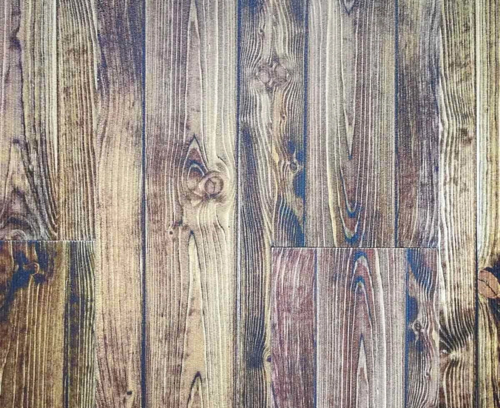 NOCE pannello finto legno in EPS resinato listello misura 100x25 cm. Pezzi 4 totale 1 mq