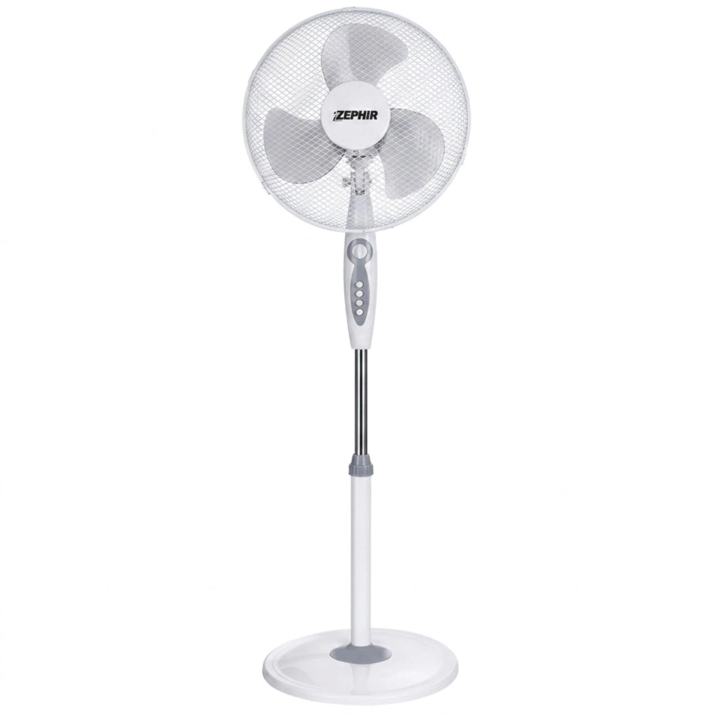 ZEPHIR PBA41TM Ventilatore Con Timer 45W Con 3 Velocità - Bianco