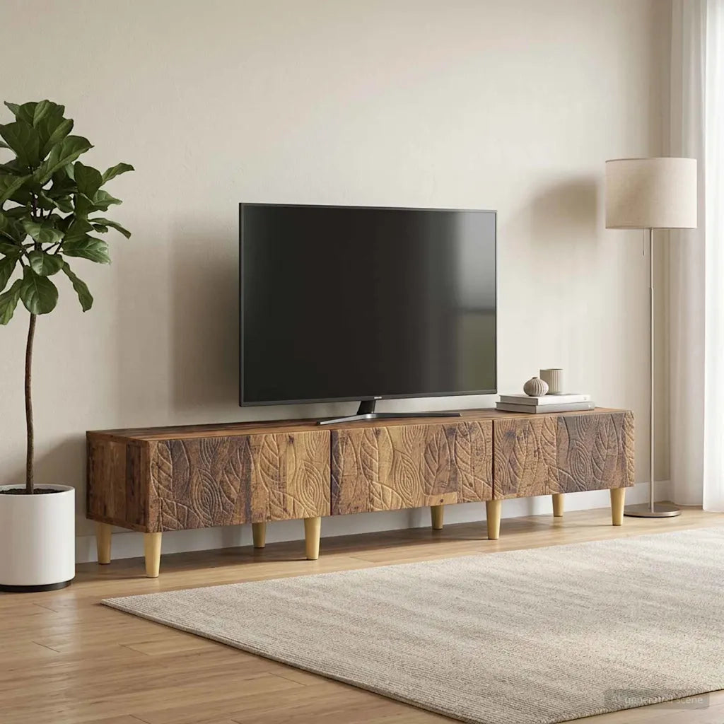 Mobile TV 147 x 34,5 x 30 cm Legno antico Legno ingegnerizzato 895173