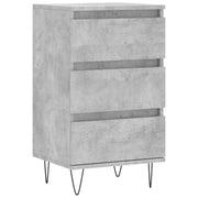 Credenza | Madia | Buffet da pranzo | Armadio da pranzo Grigio Cemento 40x35x70 cm in Legno Multistrato