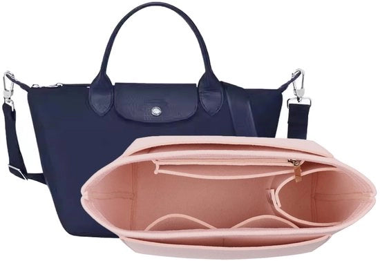 Organizzatore tas per D.DUO, portafoglio e organizzatore per borsa a tracolla Longchamp Le Pliage Neo (rosa, M)