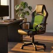 Poltrona da Gaming reclinabile in Poliuretano cm 61x65x114 - FORGE