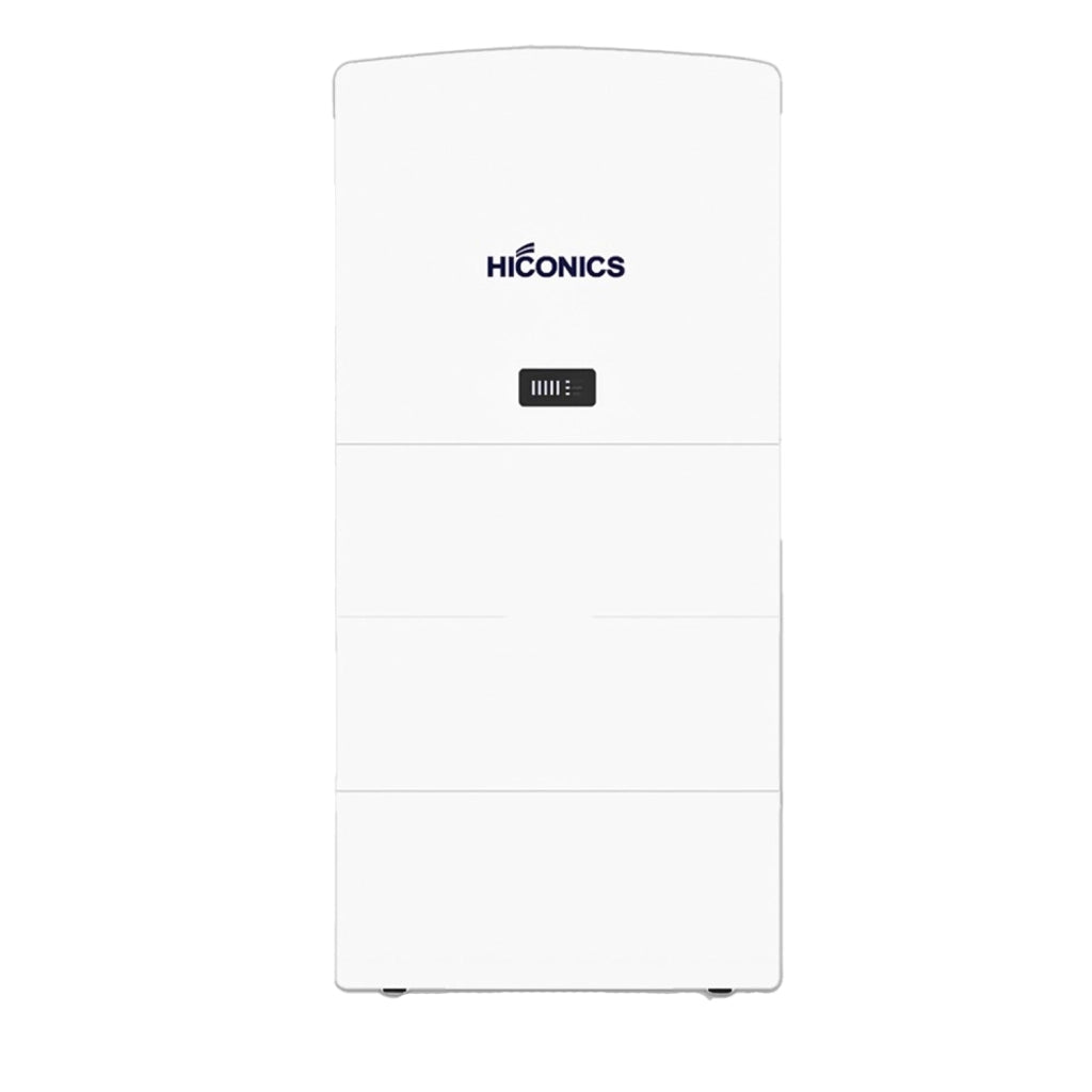 Inverter Fotovoltaico Hiconics (Midea) Monofase Ibrido Alta Tensione 6kW All In One con Accumulo LFP 15kWh, 2 MPPT, CEI 0-21, WiFi Meter, Garanzia 10 Anni IP65 SKU-119831