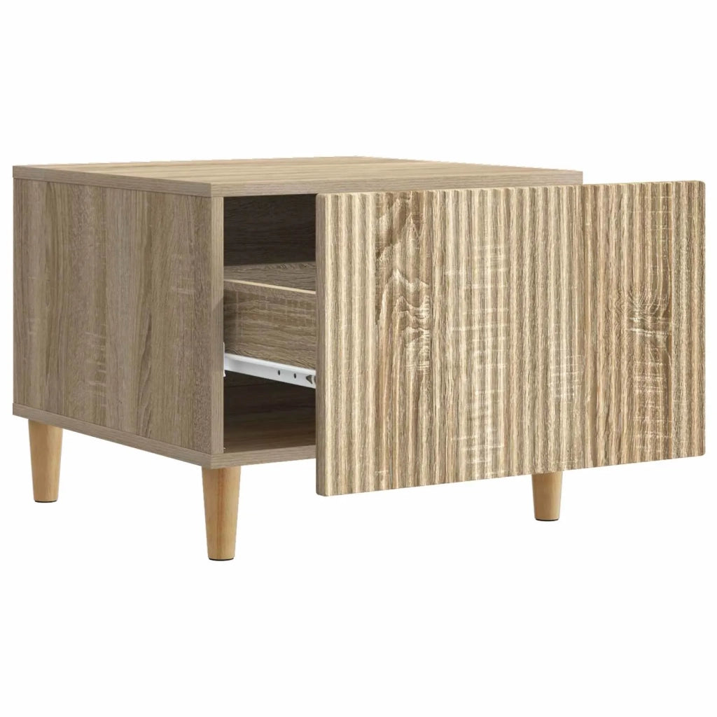 Tavolino da salotto con cassetto Rovere Sonoma 49 x 50 x 40 cm 894737