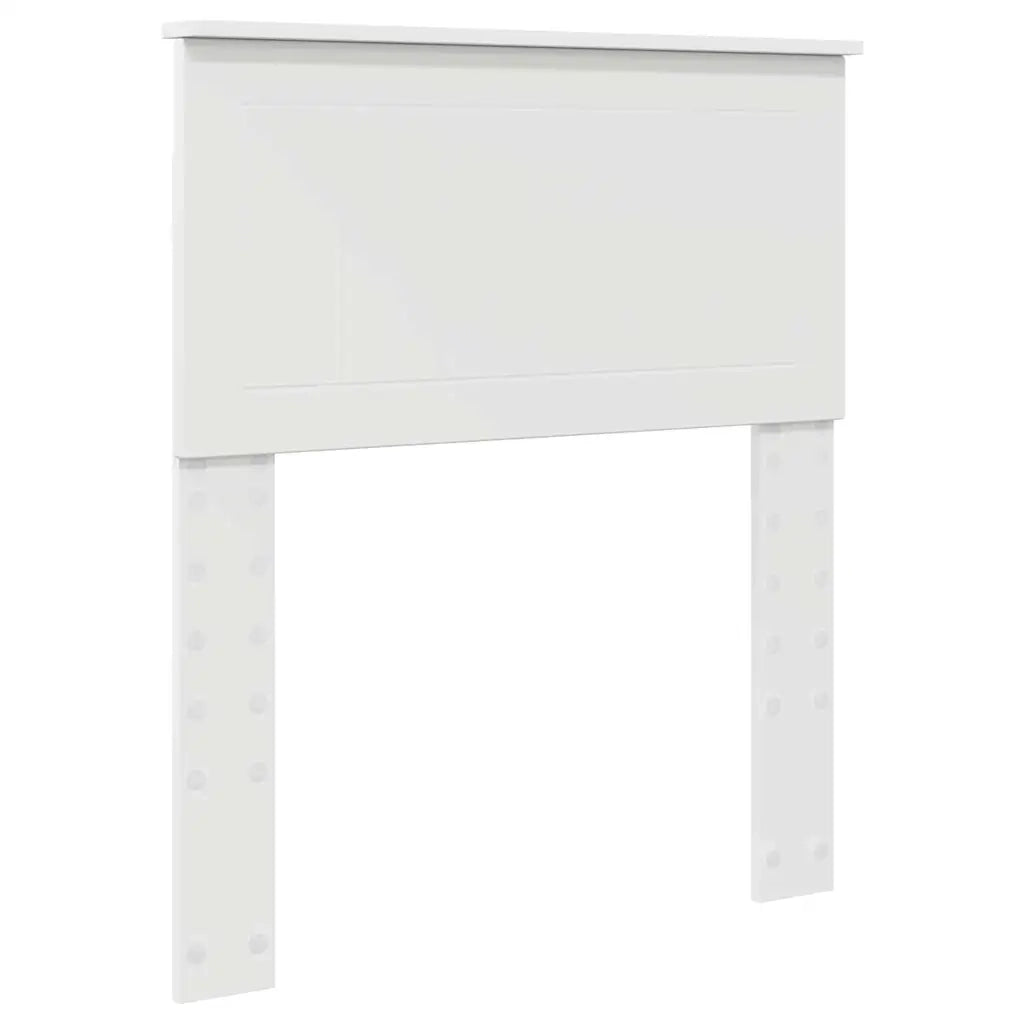Testiera-Testata-Testiera Decorativa Bianco 75 cm Legno multistrato 392770