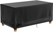 Ottomana acqua resistente per esterni - Set di cubi di rattan outdoor - 1 pezzo - Tela 420D Oxford - 170 x 94 x 70 cm