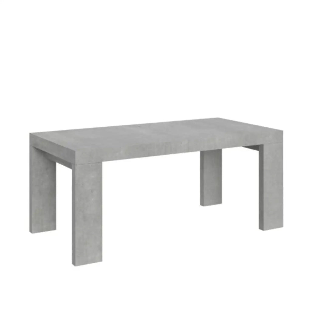 Tavolo allungabile 200/460x90 cm Roxell colore cemento