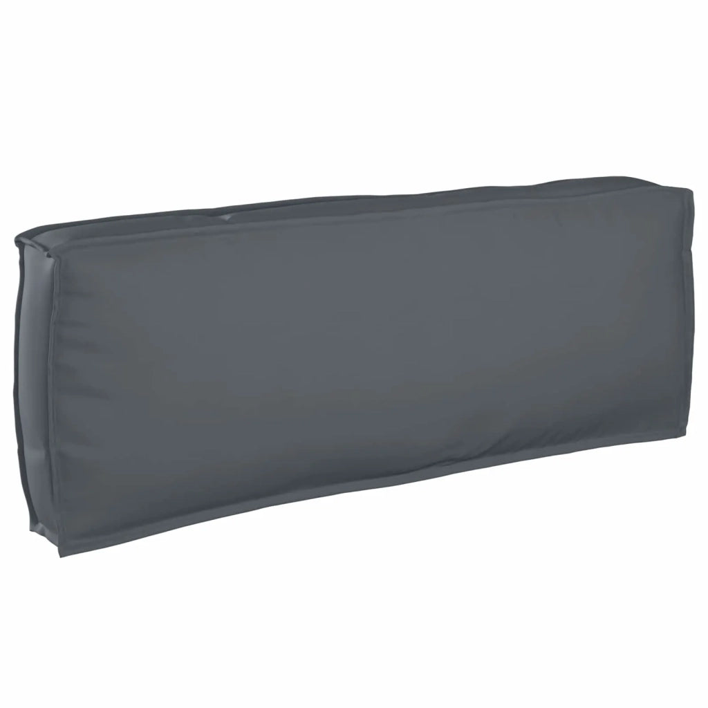 Cuscino Antracite 120 x 40 x 12 cm Tessuto Oxford 42001538