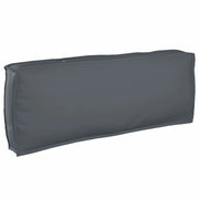 Cuscino Antracite 120 x 40 x 12 cm Tessuto Oxford 42001538