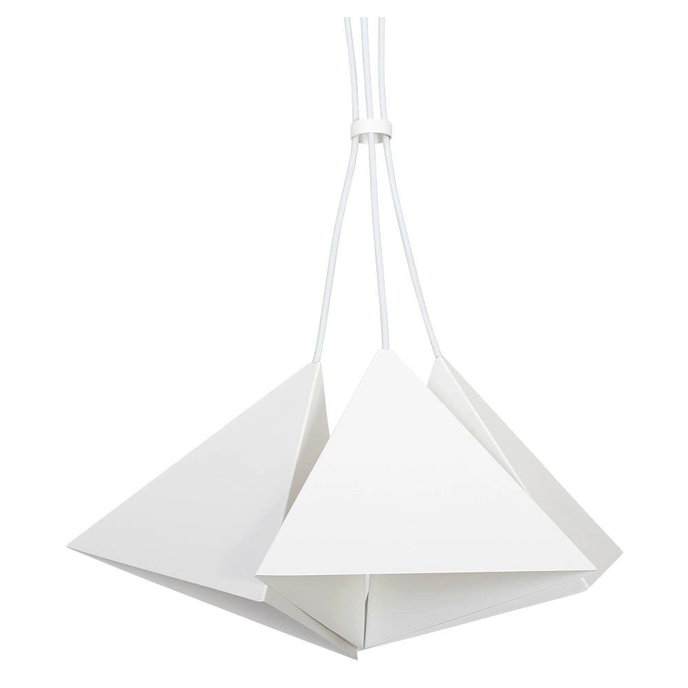 Busso, Lampada a Sospensione, Bianco