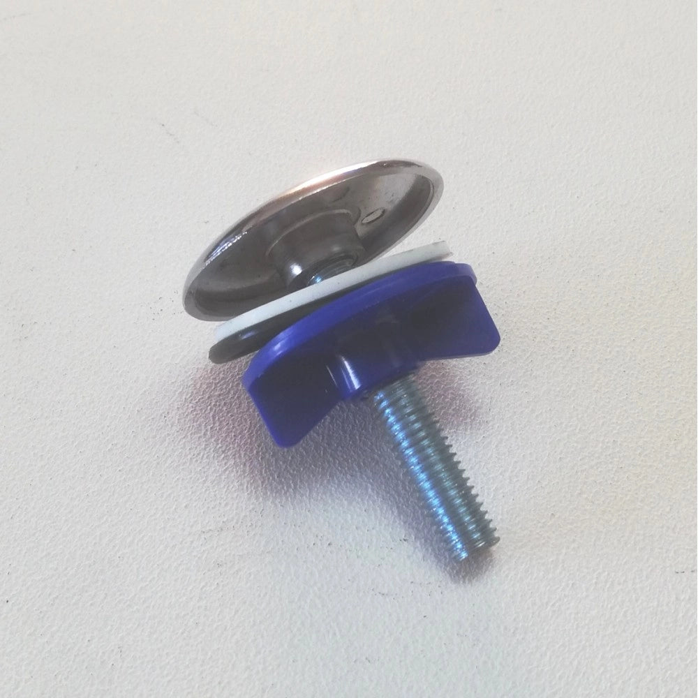 Tappo copriforo 47mm per lavabo bidet in ottone cromato