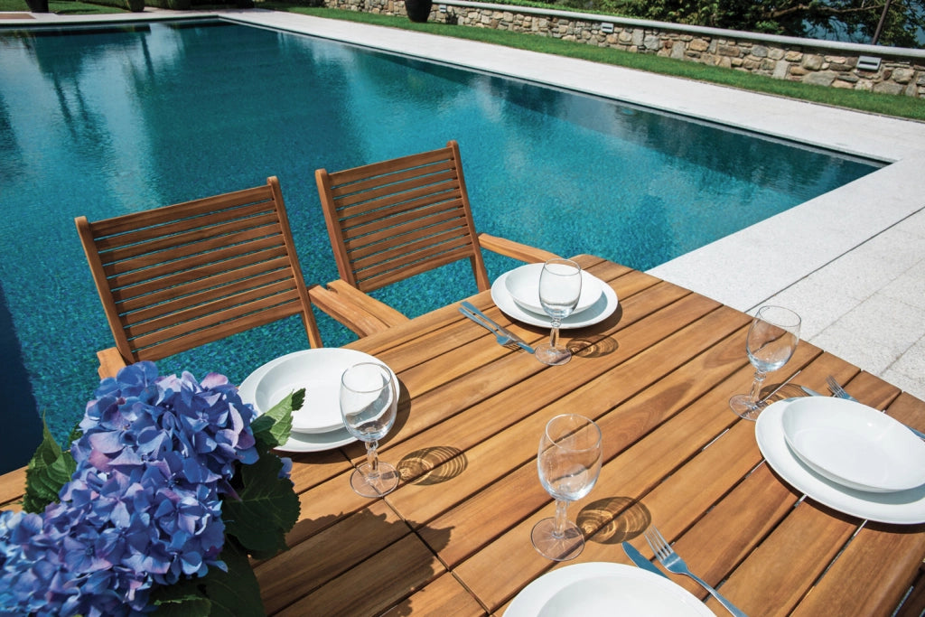 Cheonda - Tavolo donoratico In acacia allungabile 180/240X90 Greenwood